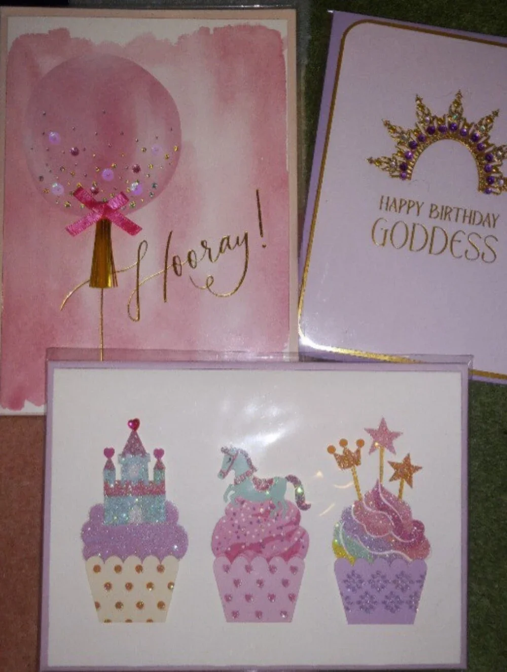 NWT- Gorgeous Goddess 5 Card Birthday Bundle